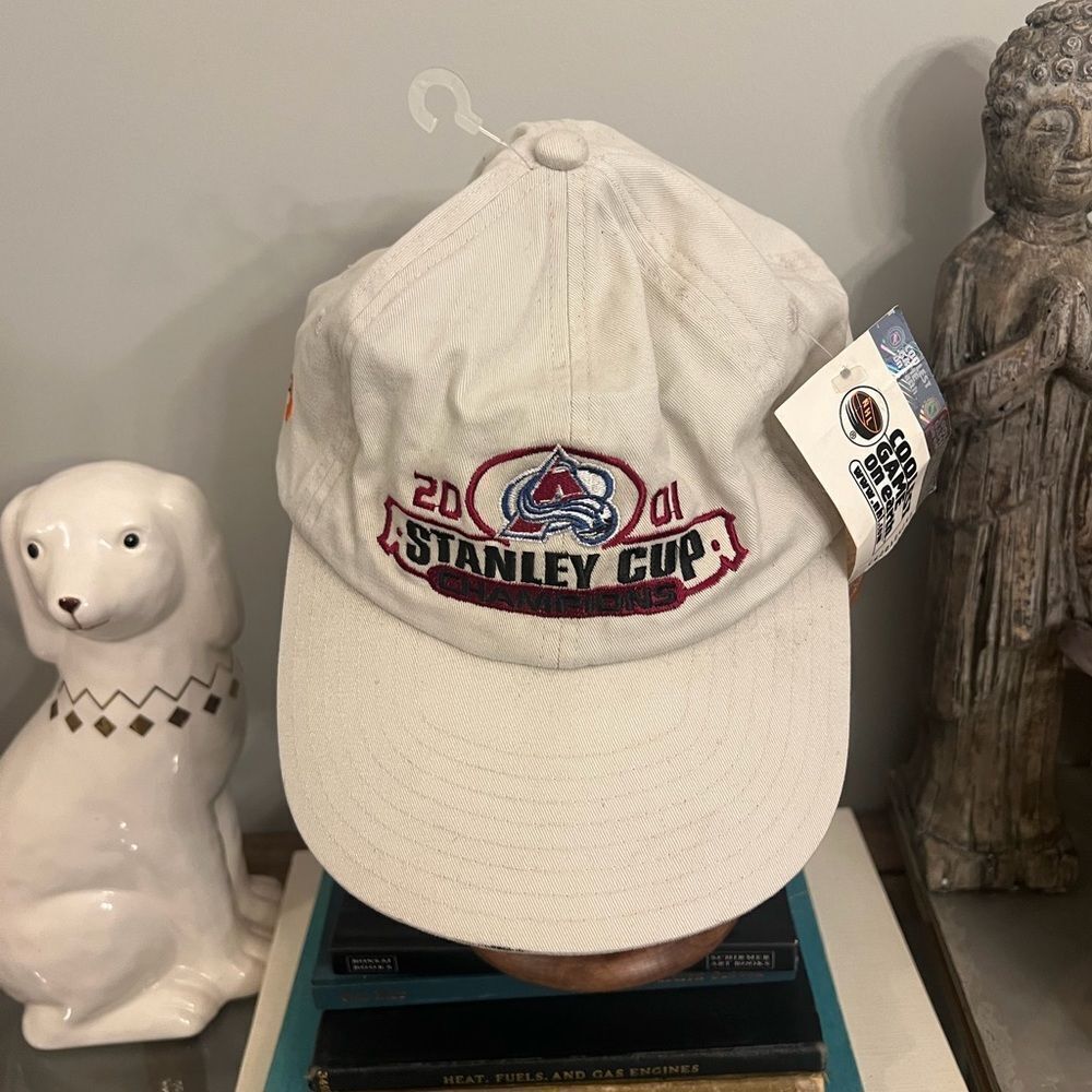 NHL Stanley Cup 2001 vintage New Era adjustable dad low profile Cap NWT
